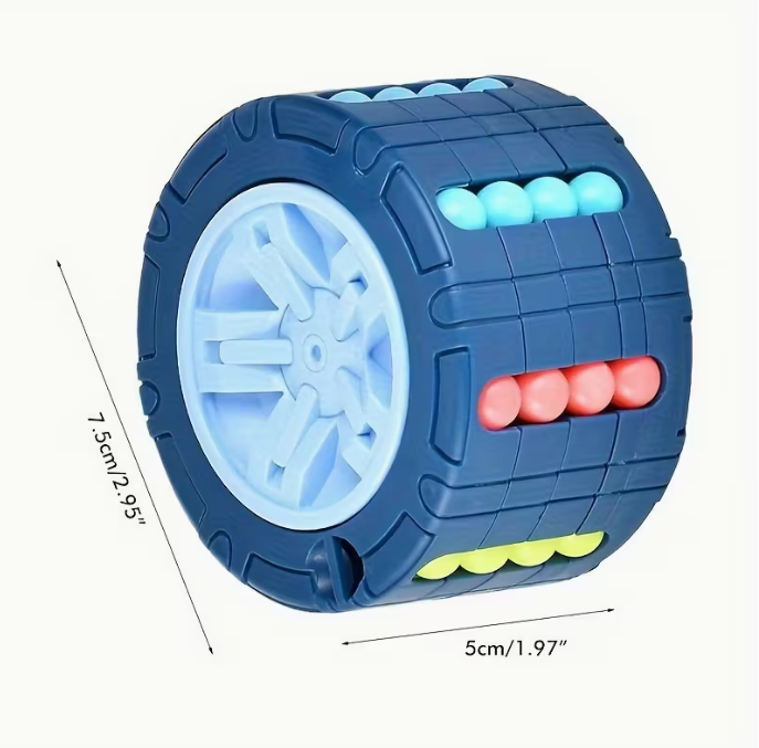 3D zylindrischer Würfel