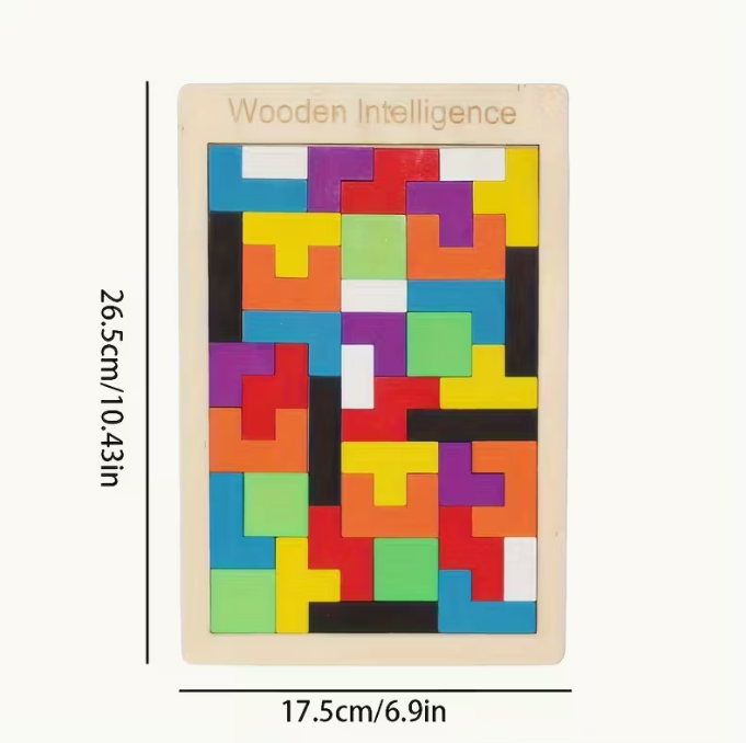Holzblöcke Tangram