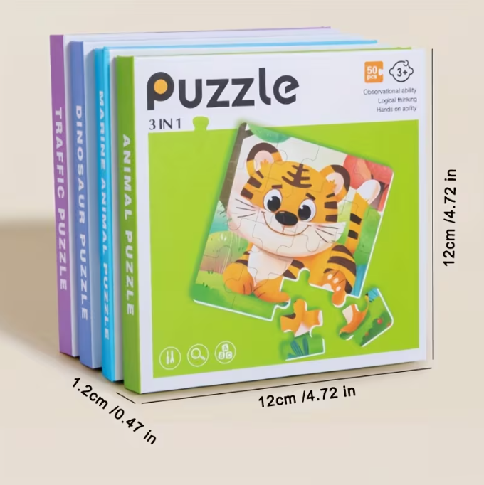 Magnetisches Puzzle - Fahrzeuge