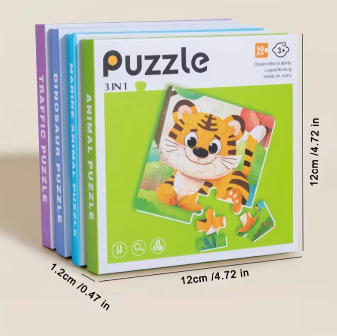 Magnetisches Puzzle - Tiere