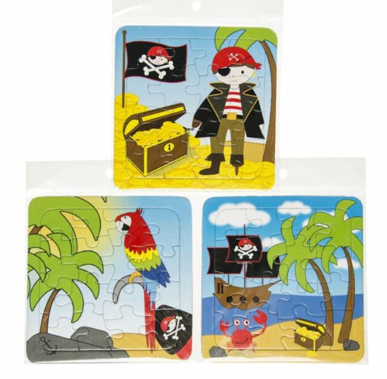 Puzzle - Pirat Motive