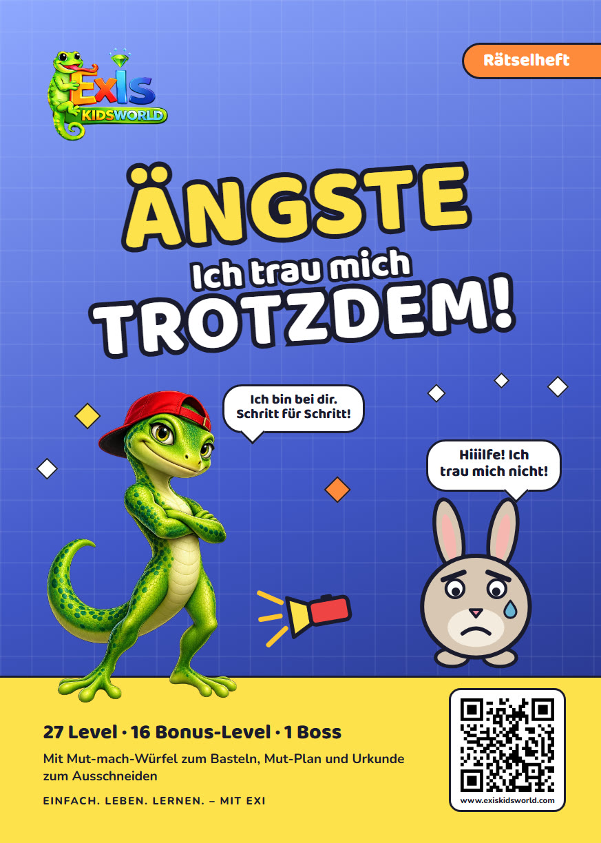 Rätselbuch Ängste, Titelseite