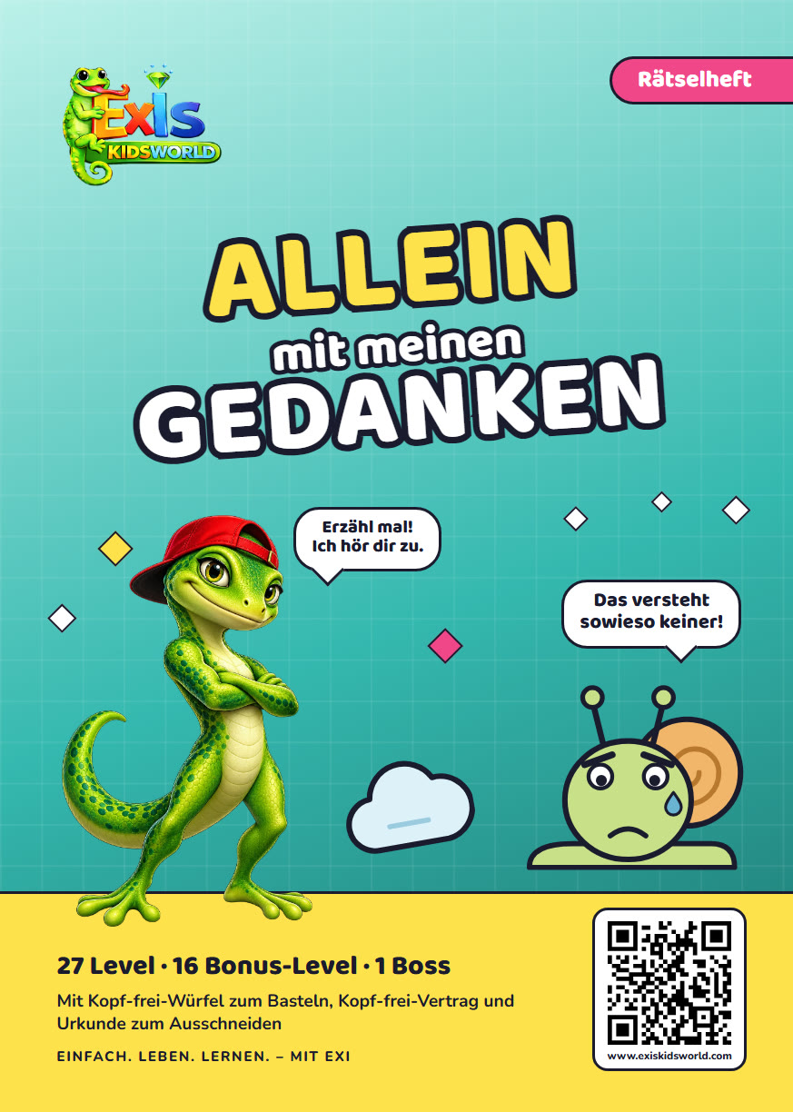 Rätselbuch Allein mit meinen Gedanken, Titelseite