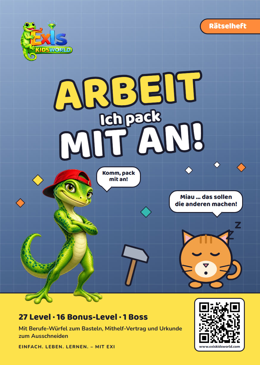 Rätselbuch Arbeit, Titelseite