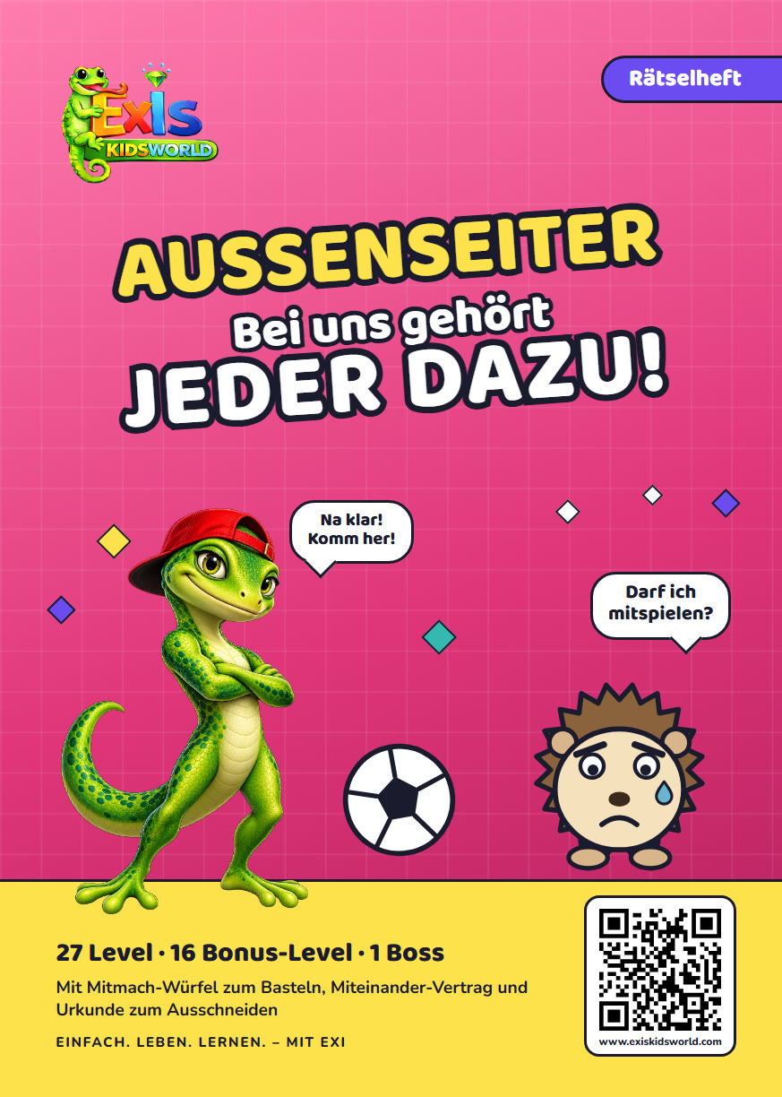 Rätselbuch Außenseiter, Titelseite