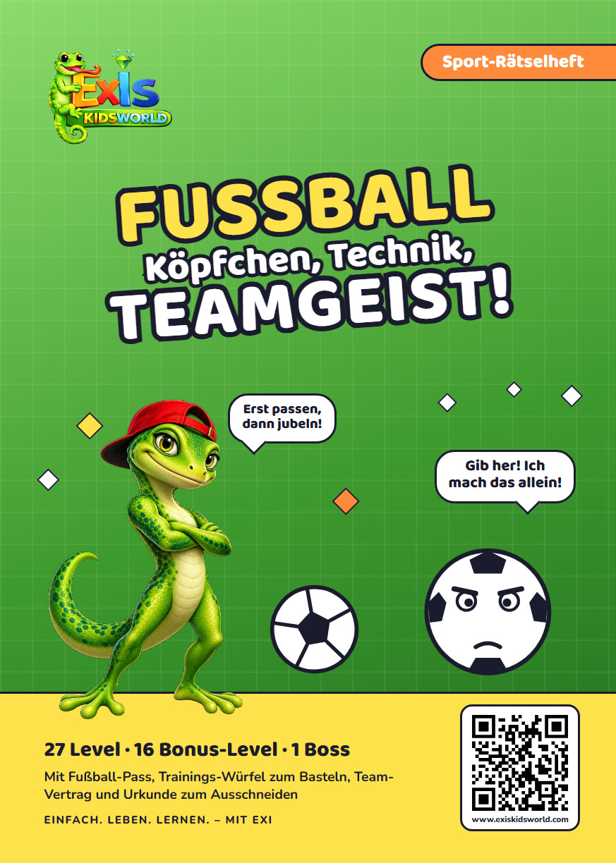 Rätselbuch Fußball, Titelseite