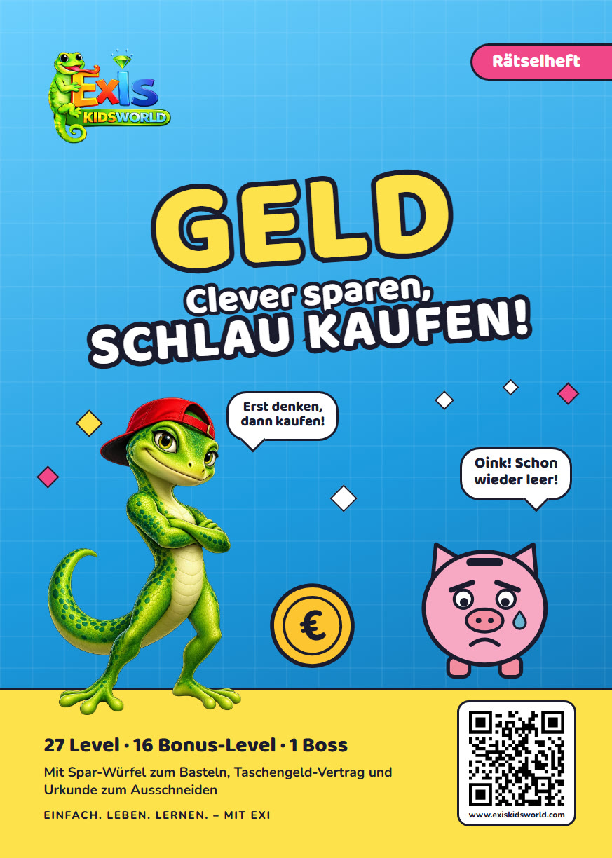 Rätselbuch Geld, Titelseite