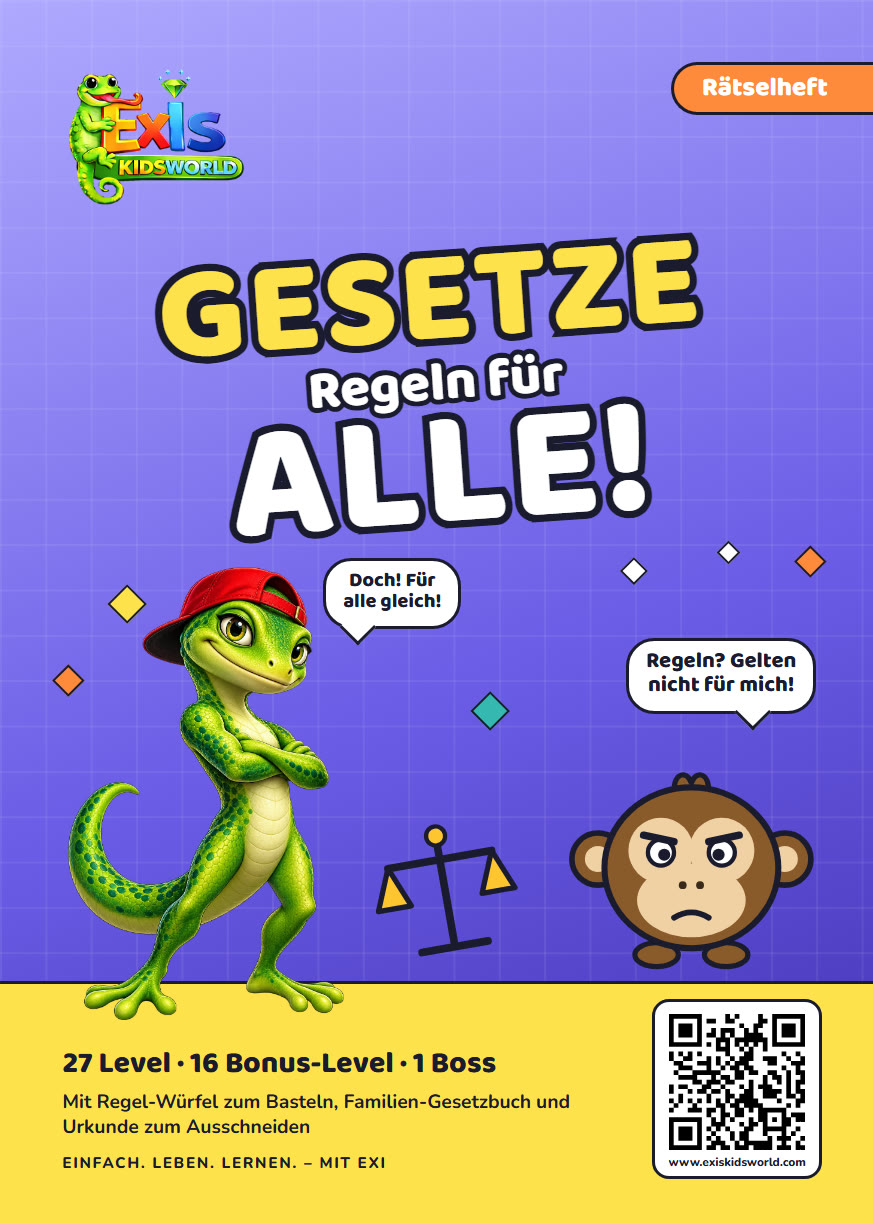 Rätselbuch Gesetze, Titelseite