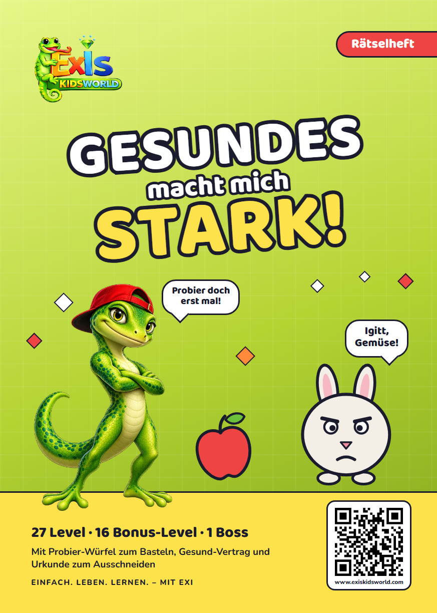 Rätselbuch Gesundes, Titelseite