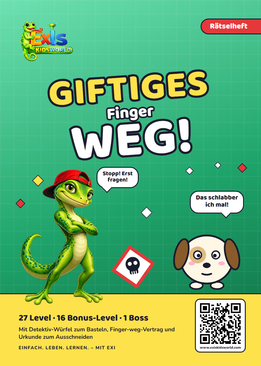 Rätselbuch Giftiges, Titelseite