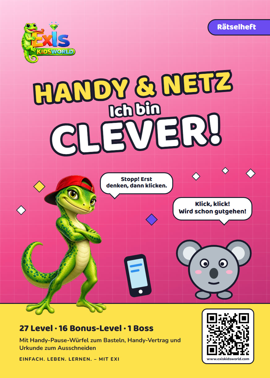 Rätselbuch Handy, Internet & Social Media, Titelseite