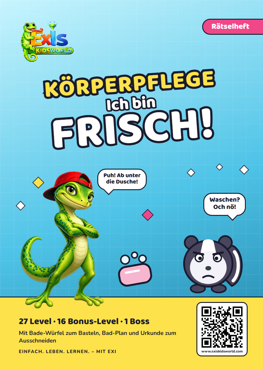 Rätselbuch Körperpflege, Titelseite