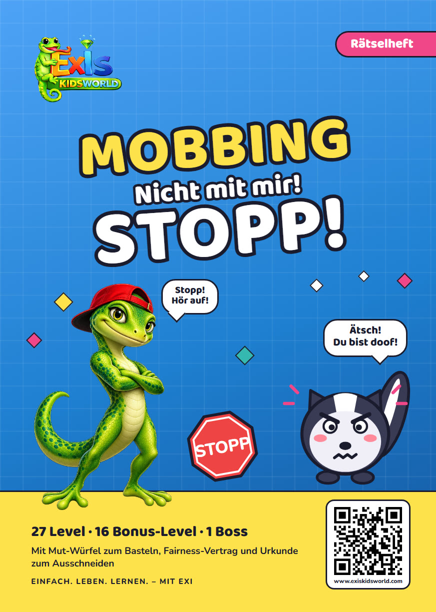 Rätselbuch Mobbing, Titelseite