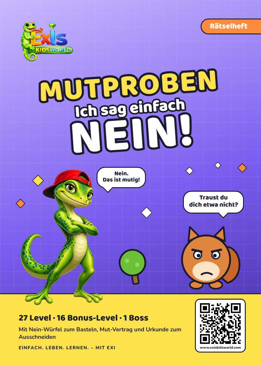 Rätselbuch Mutproben, Titelseite