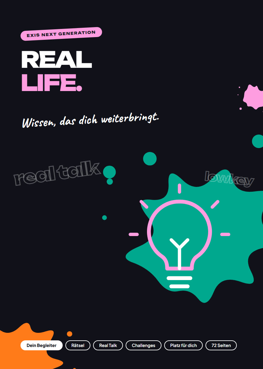 Next Generation: Real Life, Titelseite