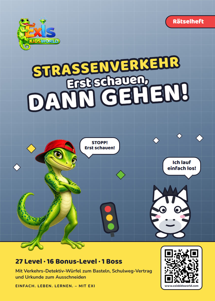 Rätselbuch Straßenverkehr, Titelseite