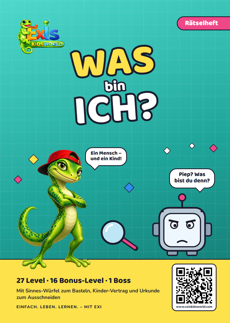 Rätselbuch Was bin ich?, Titelseite