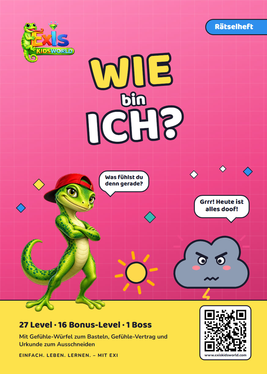 Rätselbuch Wie bin ich?, Titelseite