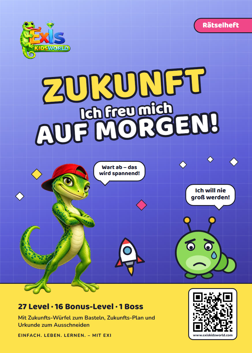 Rätselbuch Was erwartet mich in der Zukunft?, Titelseite